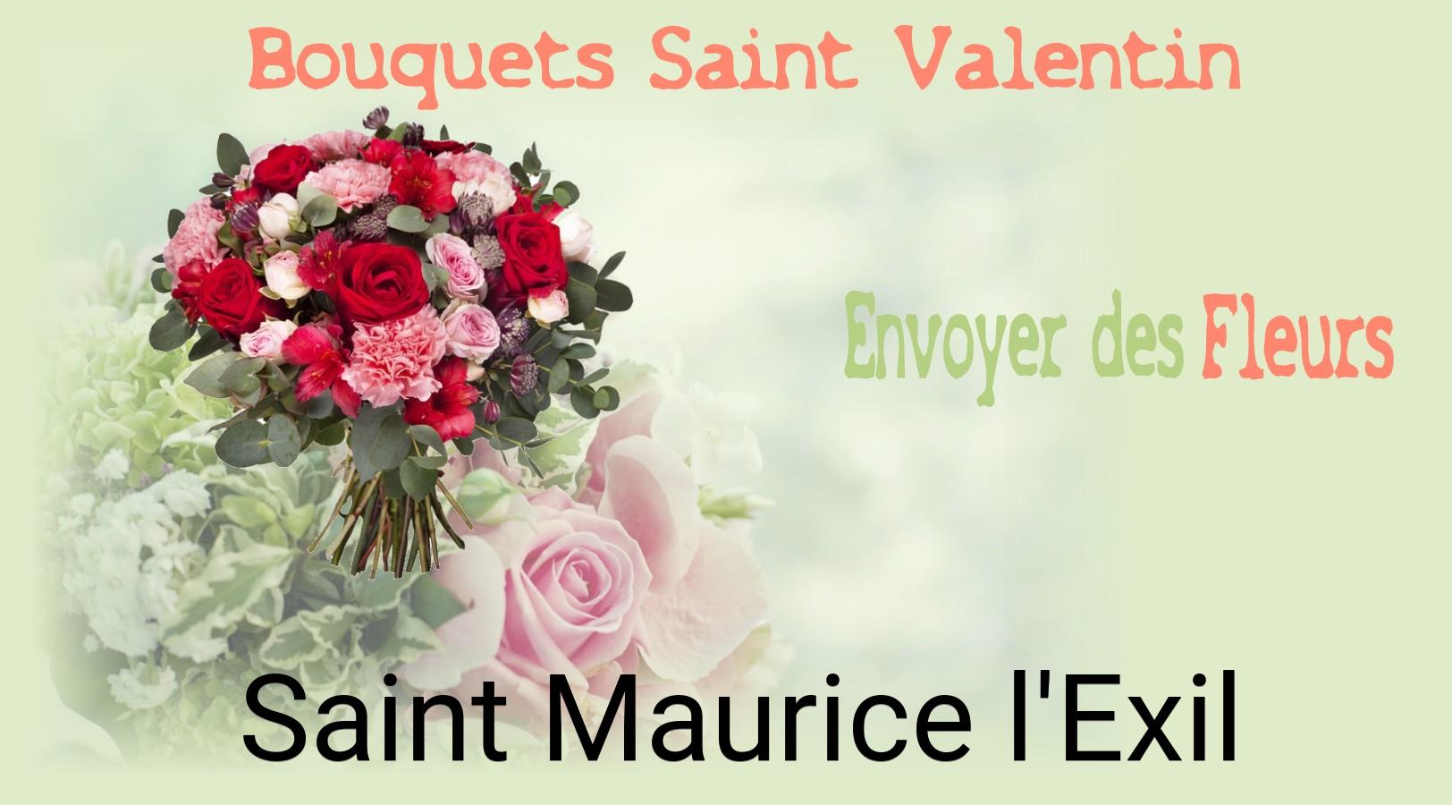 Roses de Saint-Valentin livrées à Saint-Maurice-l'Exil